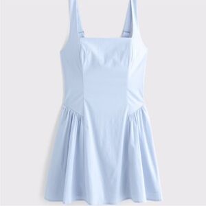 The A&F Mila Dipped-Waist Stretch Mini Dress